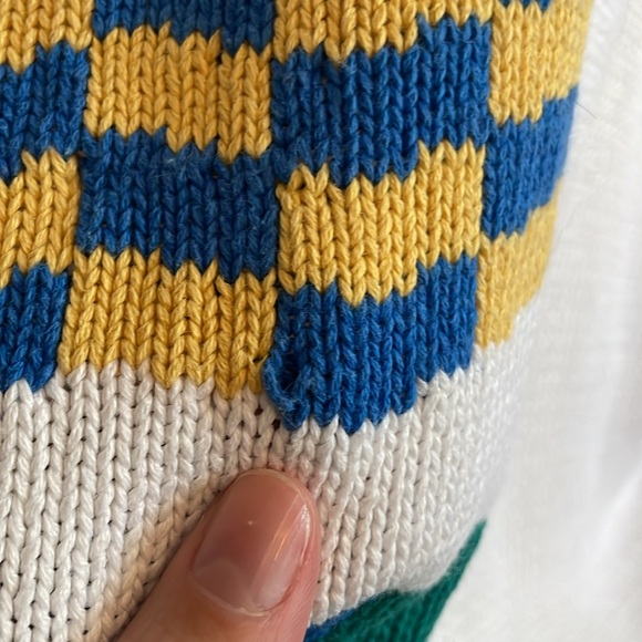 Sail style vintage knit sweater - Picture 6 of 6